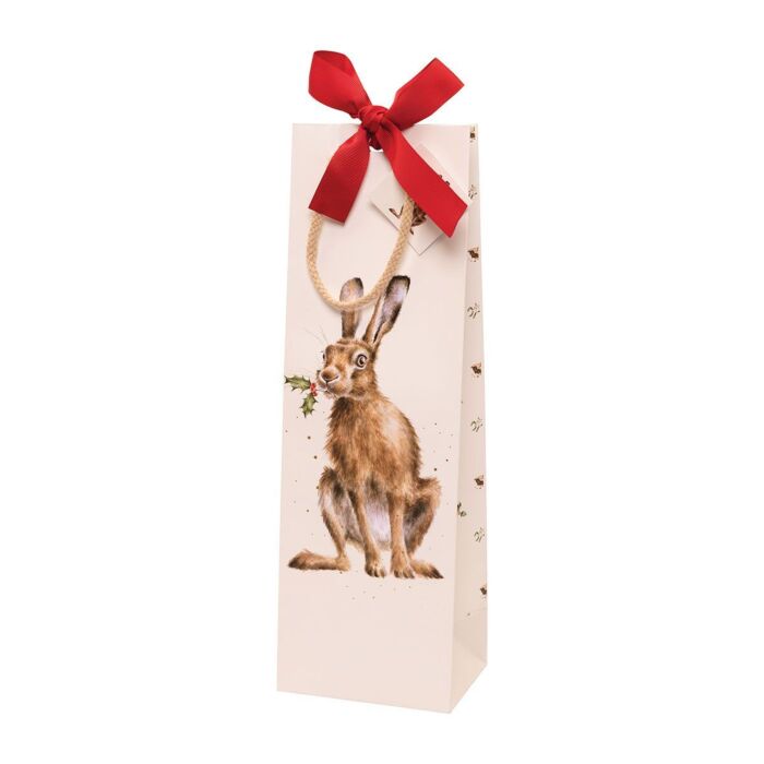 Wrendale Designs Golden Hour Hare Bottle Gift Bag